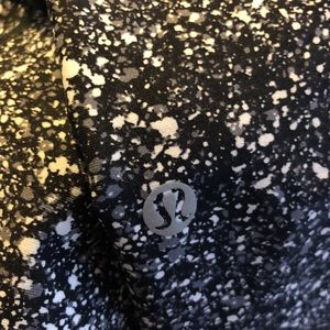 lululemon athletica Pants - Lululemon Tight Stuff II White Black Splatter 4 lululemon athletica Pants - Lululemon Tight Stuff II White Black Splatter 4